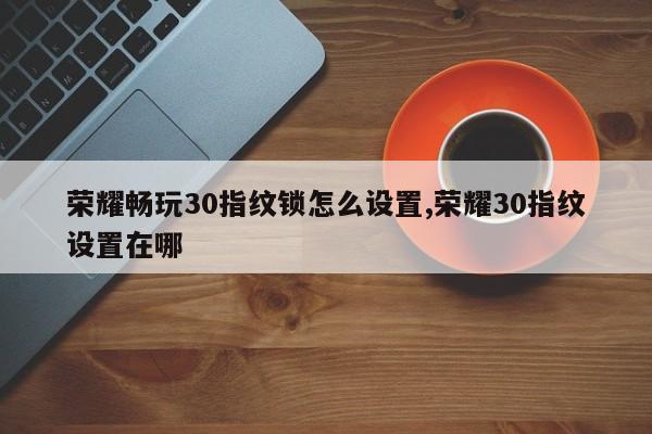 荣耀畅玩30指纹锁怎么设置,荣耀30指纹设置在哪 第1张