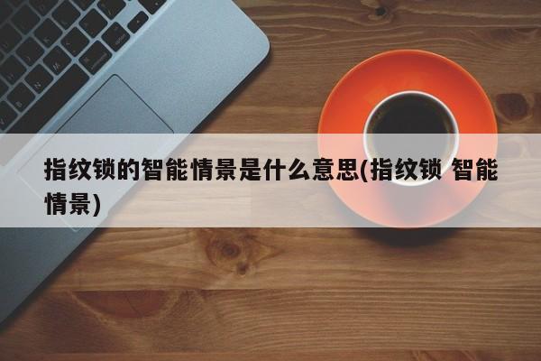 指纹锁的智能情景是什么意思(指纹锁 智能情景)